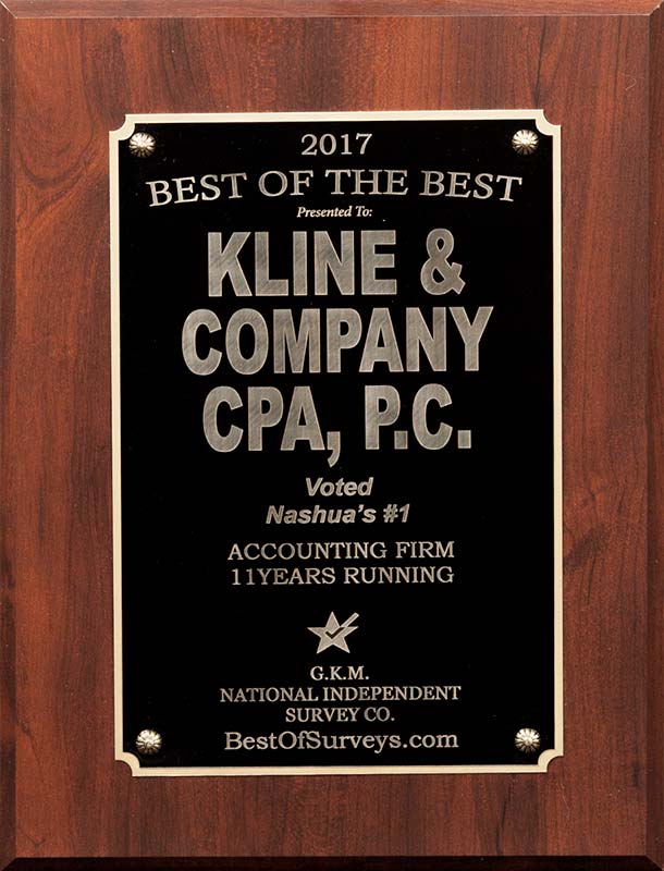 Nashuaâ€™s #1 Accounting Firm for 2017