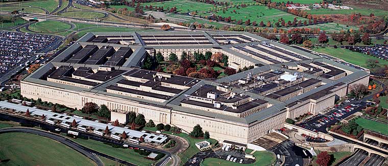 Aerial View of the Pentagon